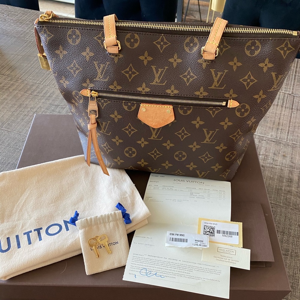 Authentic Louis Vuitton IÉNA PM